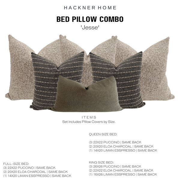 Bed Pillow Combo 'Jesse'
