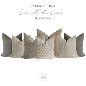 Sectional Pillow Combo 'Just for You'