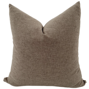 Liman | Washed Chocolate Pillow Cover