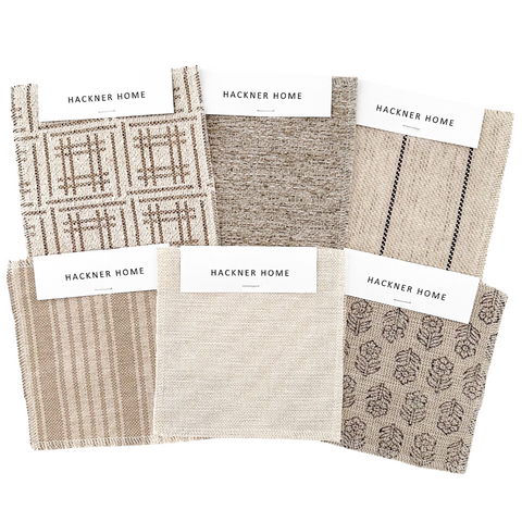 Fabric Swatch Kit | Linen & Neutrals