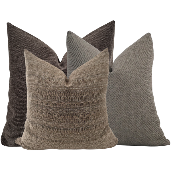 Muted Tones Pillow Cover Set