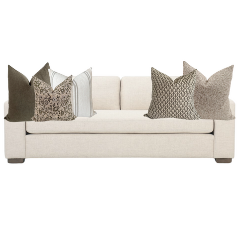 Sofa Pillow Combo 'Olive Harmony'