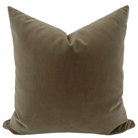Green top fuzzy pillow