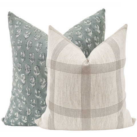 Organic Softness Linen Pillow Cover Set
