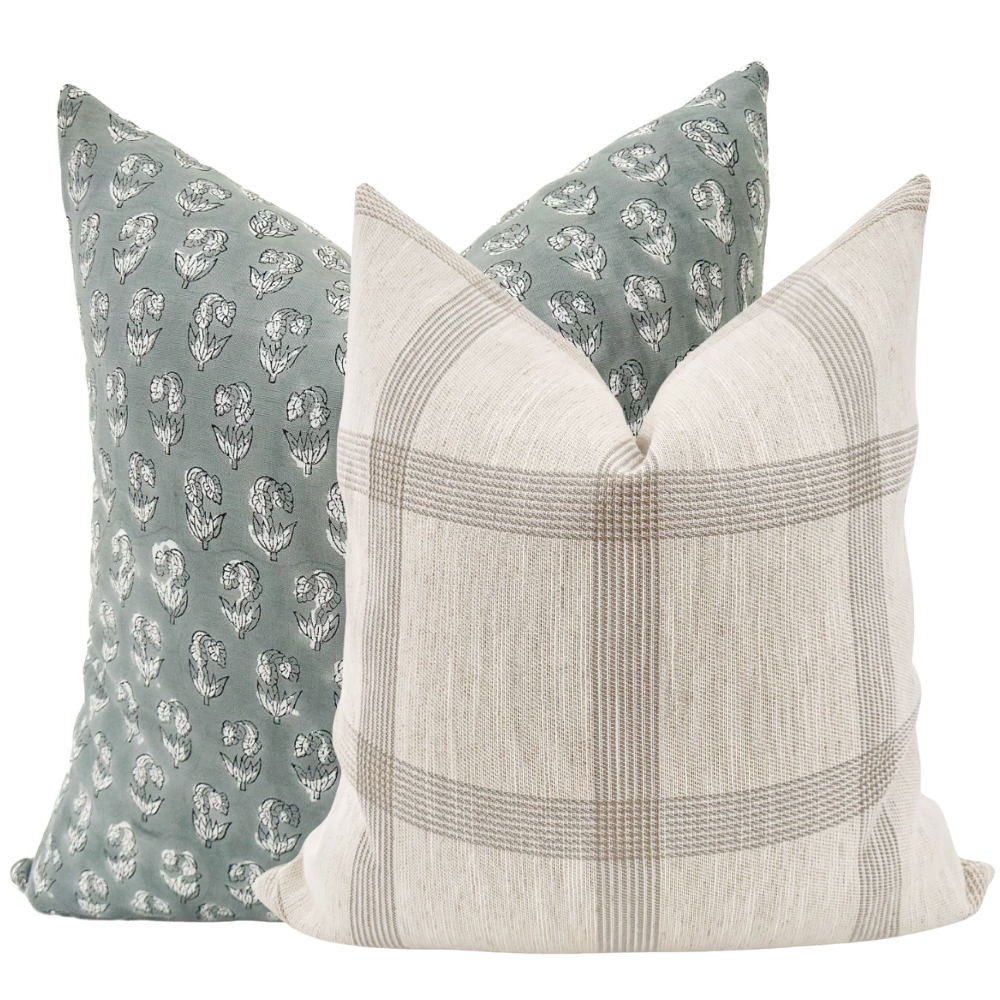 Organic Softness Linen Pillow Cover Set