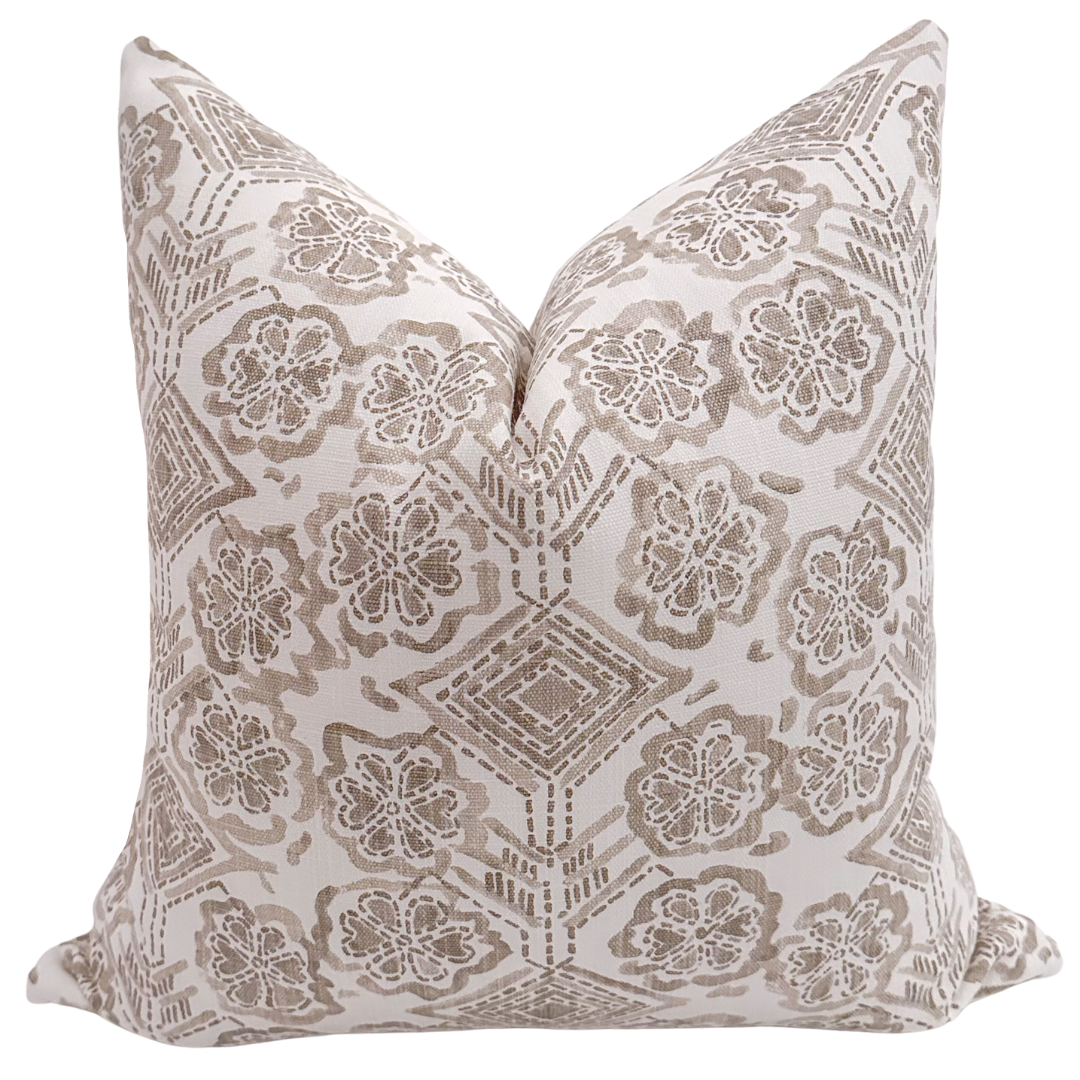Passion Flower Pillow Cover