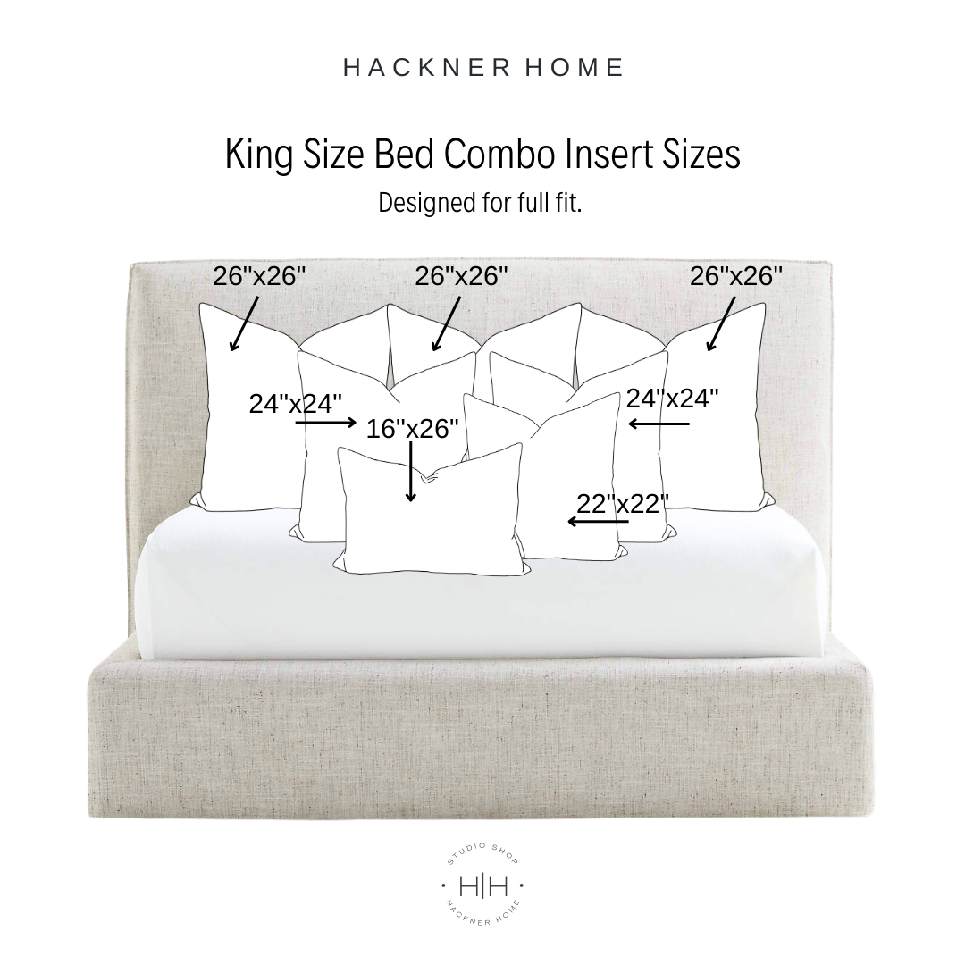 Bed Pillow Insert Combo Sleeping Beauty