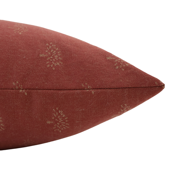 Vintage Red Pillow Cover
