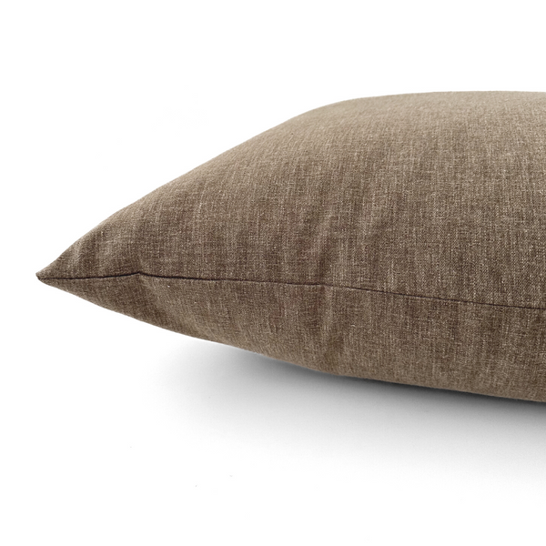 Liman | Washed Chocolate Pillow Cover