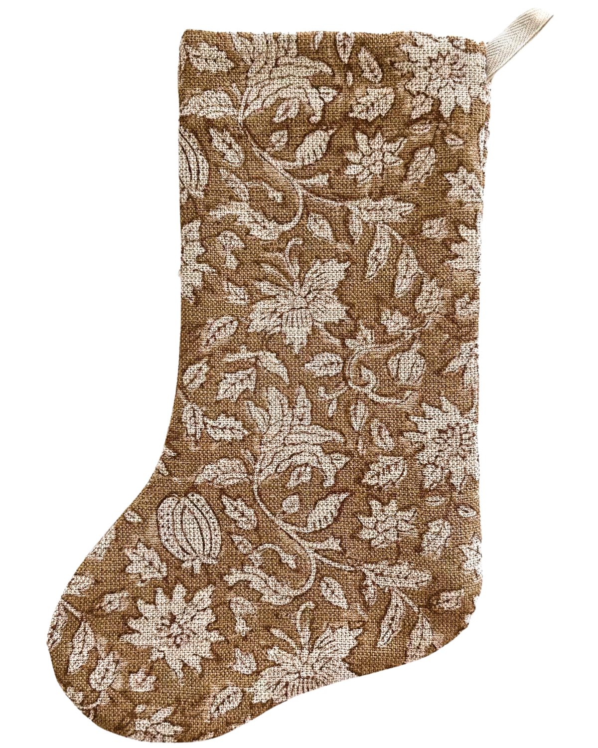 Rose Bud Brown | Boho Stocking