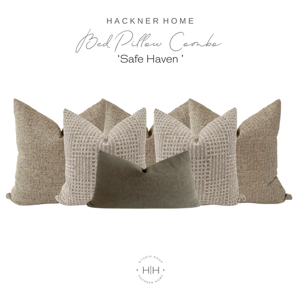Bed Pillow Combo 'Safe Haven'