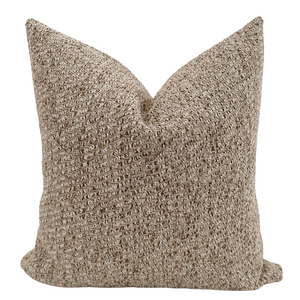 Sandstone Brown Pillow Cover