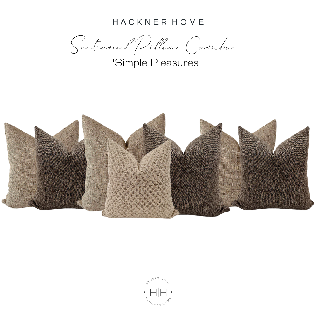 Sectional Pillow Comb 'Simple Pleasures'