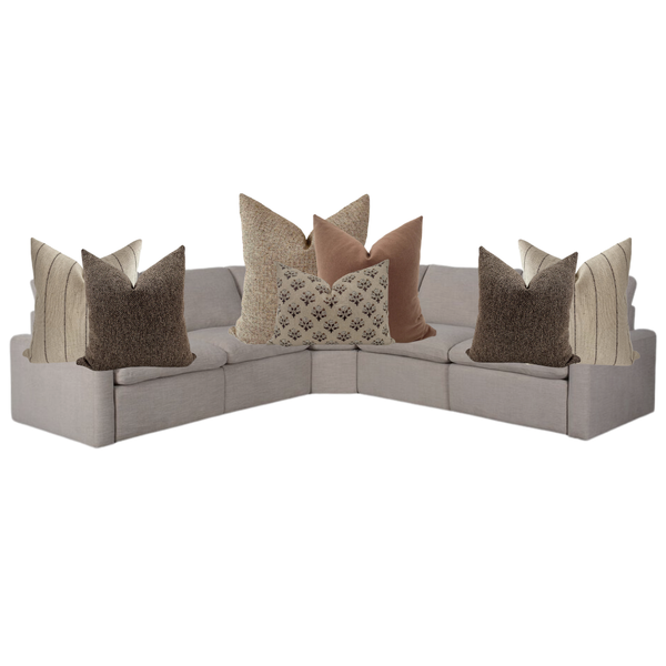 Sectional Pillow Combo 'Autumn's Rest'