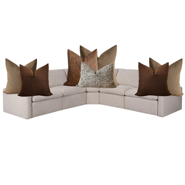 Sectional Pillow Combo 'Indian Summer'