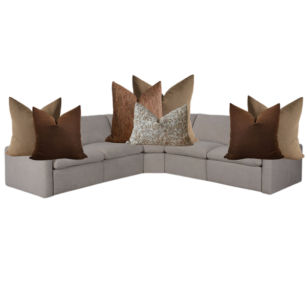 Sectional Pillow Combo 'Indian Summer'