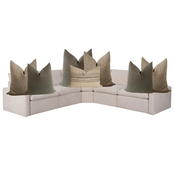 Sectional Pillow Combo ‘Organic’
