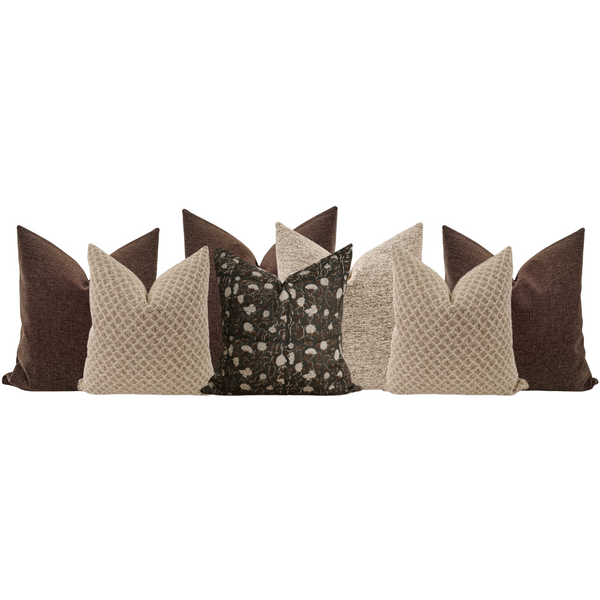 Sectional Pillow Combo 'Ember'