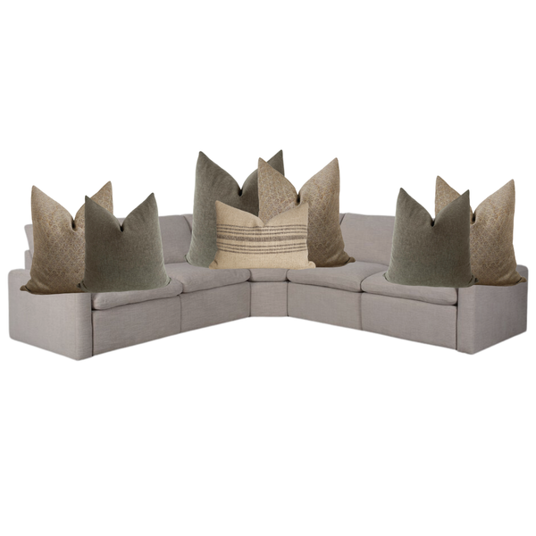 Sectional Pillow Combo ‘Organic’