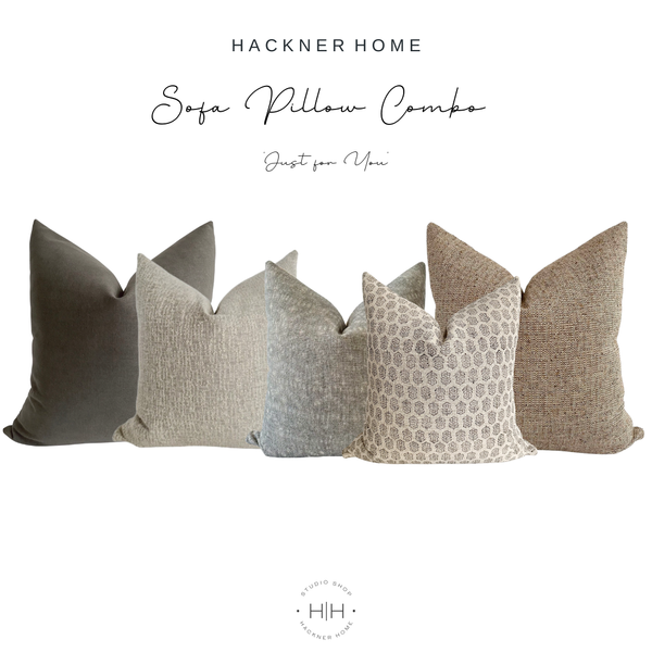 Sofa Pillow Combo 'Just for You'