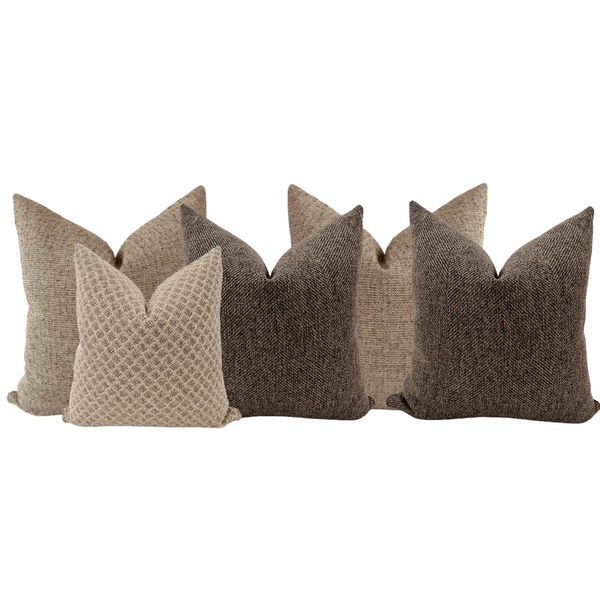 Sofa Pillow Combo 'Simple Pleasures'