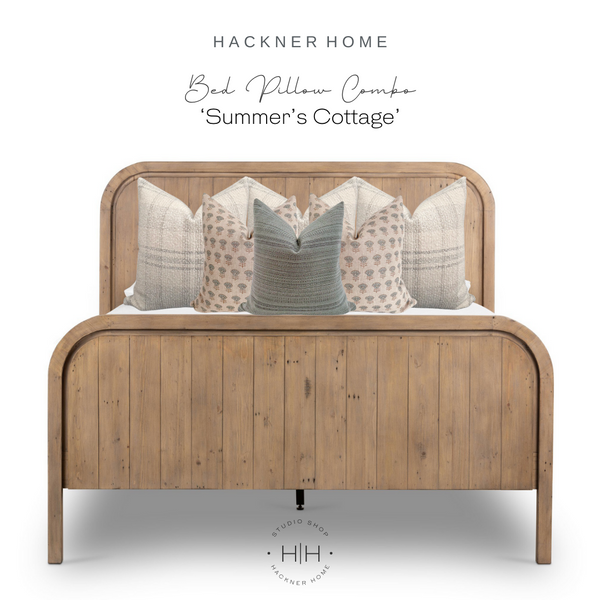 'Summer's Cottage' Bed Pillow Combo