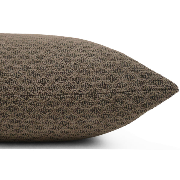 Close-up texture detail of Talus Weave Pillow Cover showing woven diamond trellis pattern