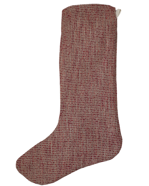 Veiling Brick | Small Minimal Christmas Stocking