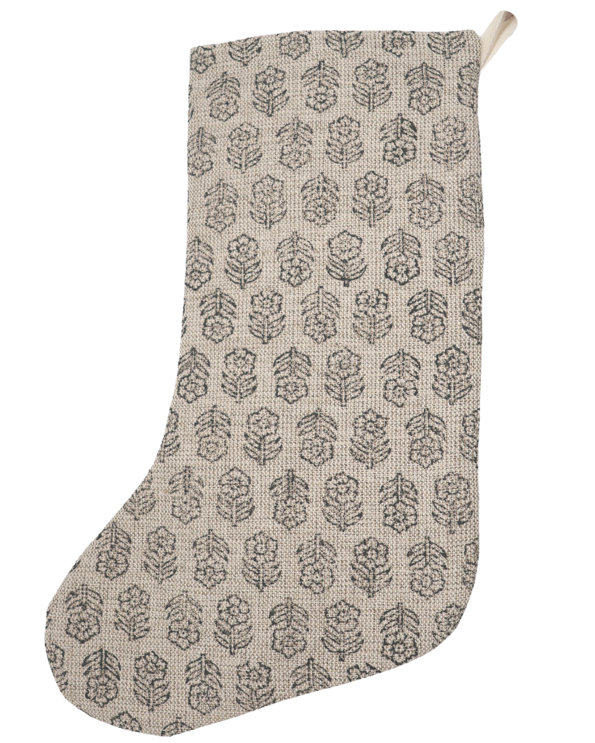 Wabi Neutral | Boho Christmas Stocking