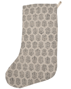 Wabi Neutral | Boho Christmas Stocking