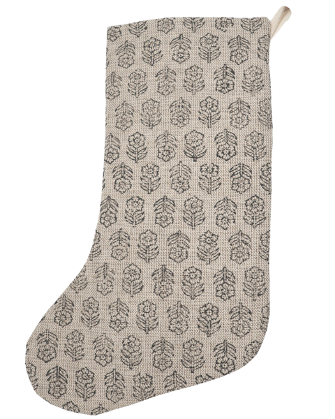 Wabi Neutral | Boho Christmas Stocking