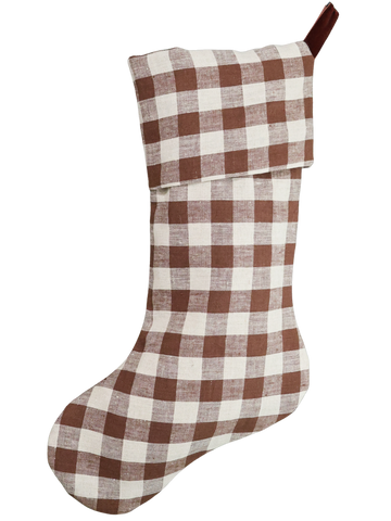 Warm Check Stocking | Heritage Design