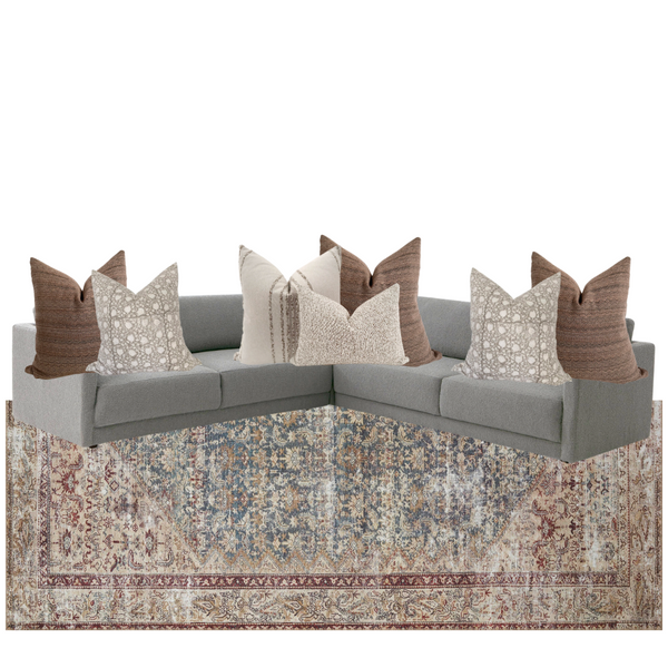 Sectional Pillow Combo 'Wren'