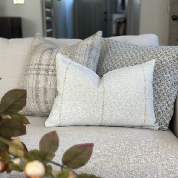 Wintry Stewart Plaid Pillow Cover