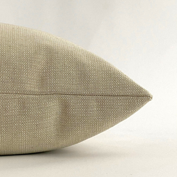 Solid Canvas  | Tan Pillow Cover