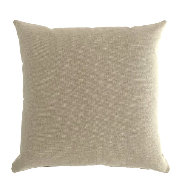 Solid Canvas  | Tan Pillow Cover