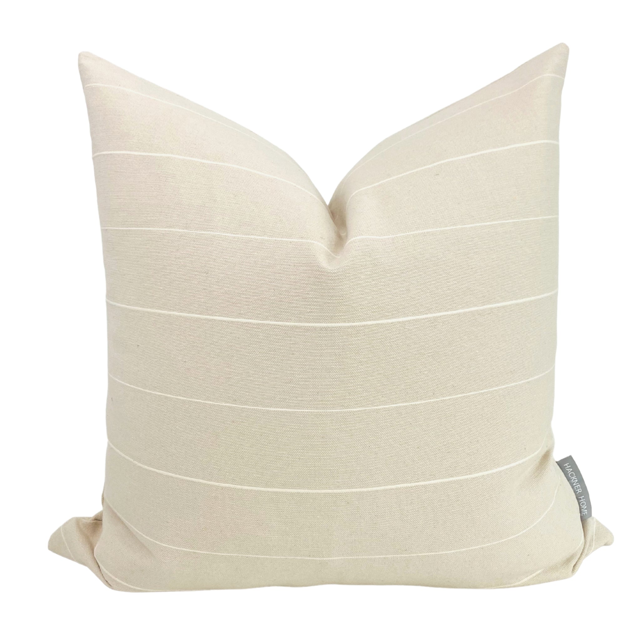 Rustic Linen Pillow Covers, 22x22