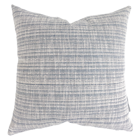 Blue Pillow Cover, Blue Texture Pillow Cover, Textured Pillows, Blue Textured Pillow, Woven Pillow cover, Hackner Home Decorative Pillows, Designer Pillow Covers, High End Pillow Covers, Handmade Pillow Covers