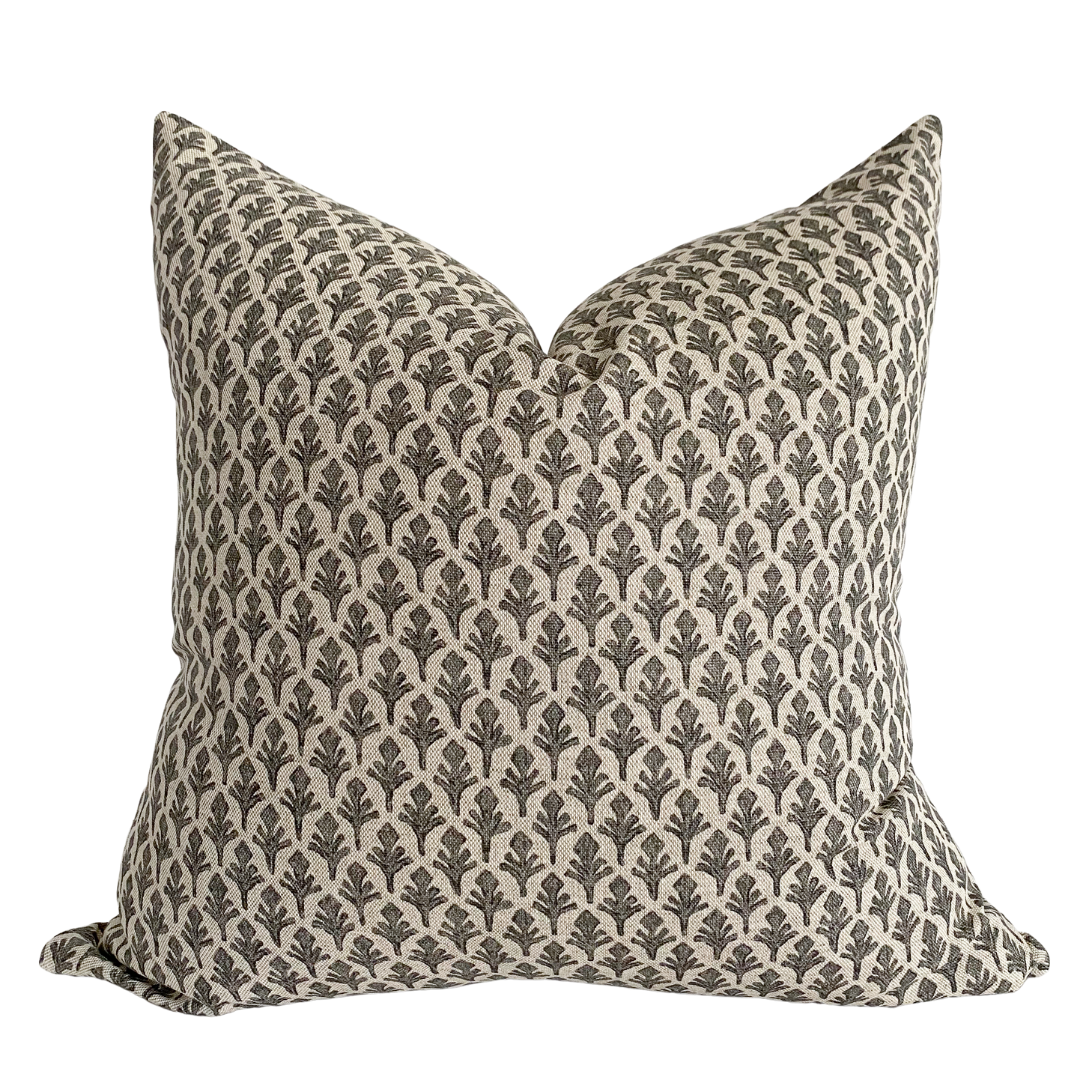 Neutral Throw Pillow, Spring Throw Pillow, Hackner Home, Hackner Home Pillows, Designer Pillows, Decorative Pillow Covers, Handmade Pillows, Made in USA Pillows, Wholesale Pillows