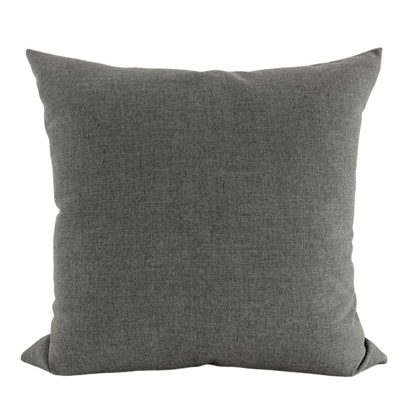 Charcoal Gray Outdoor Pillow Cover, Out door pillow, Outdoor Pillow Cover, Pillow Cover for outdoor, Outdoor decor, Quality Outdoor pillows, Designer Pillows, Decorative Outdoor Pillows, Outdoor Pillow, Hackner Home, Gray Outdoor Pillow