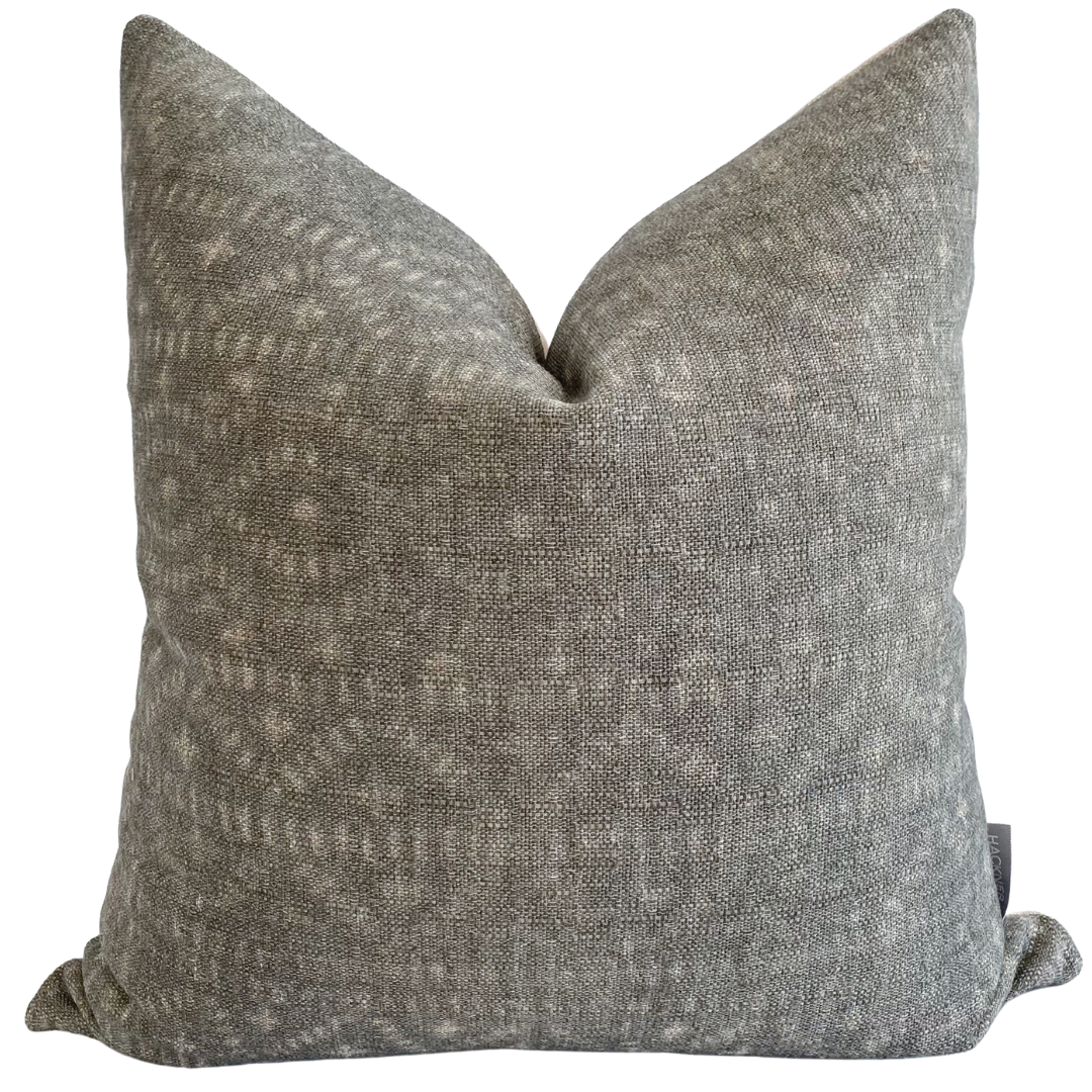 GRAY PILLOWS, TAN Throw Pillow Covers, Grey Pillow Covers for 20x20 Pillow,  16x16 Pillows, 18x18 Pillows, All Sizes 