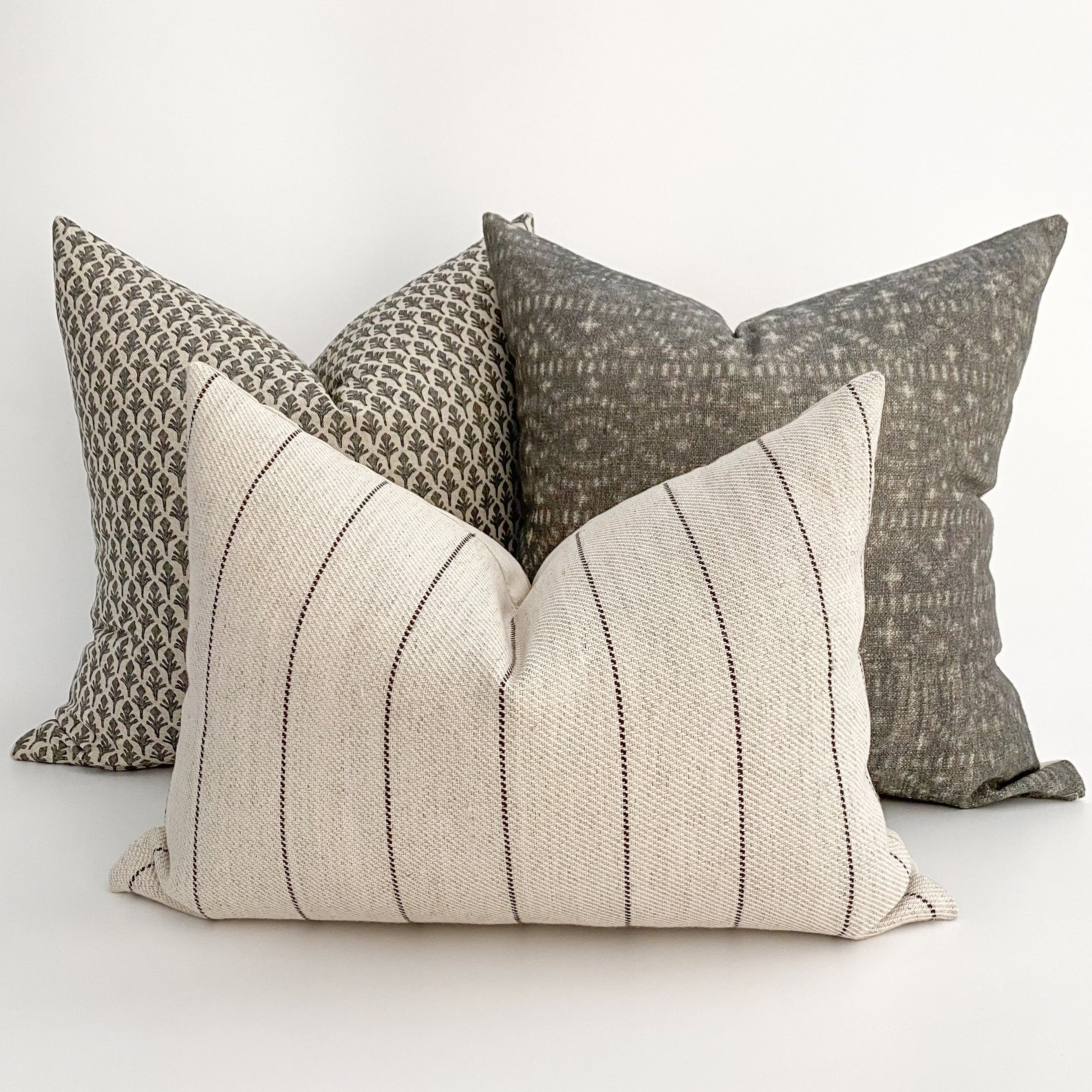 Charcoal pillow covers sale