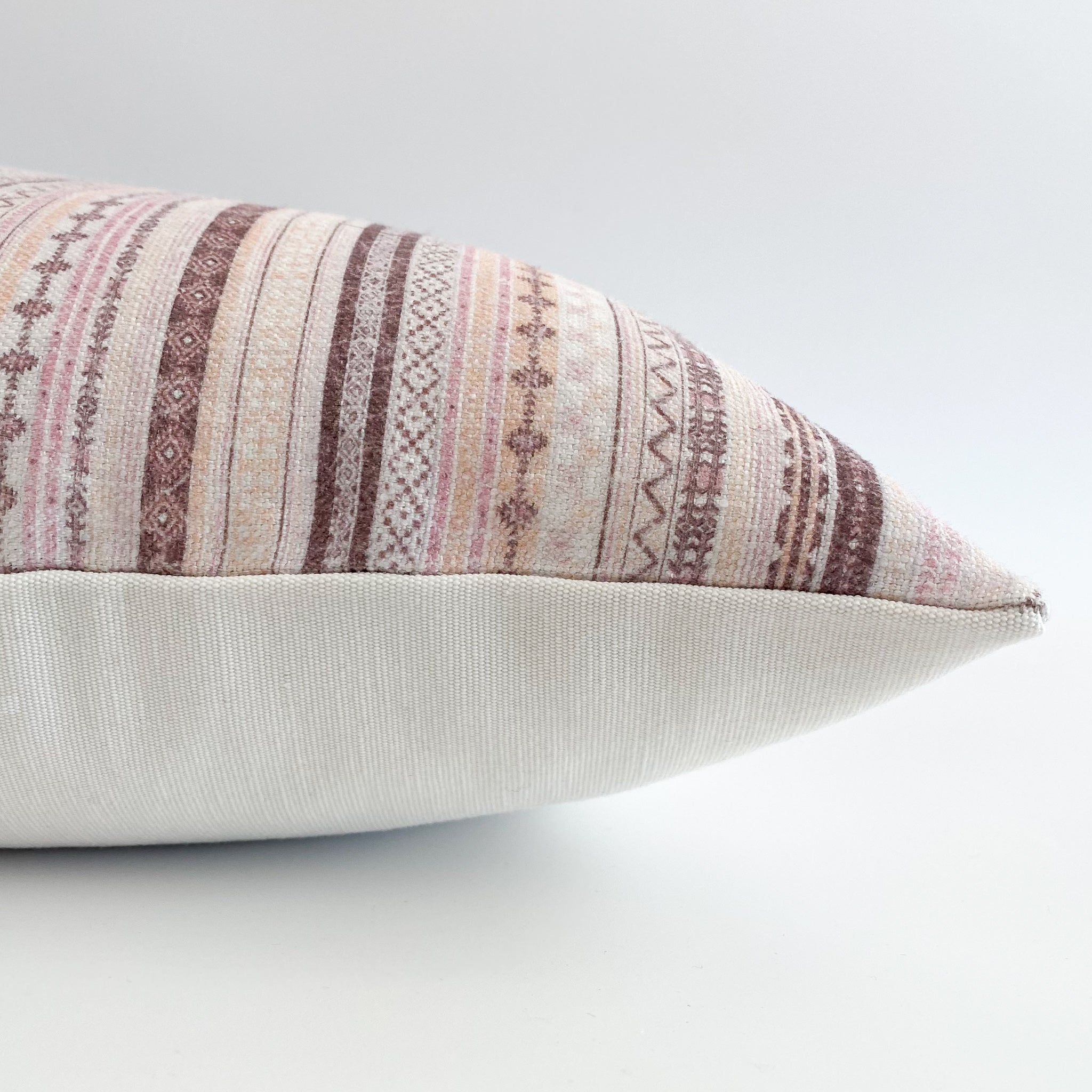 Pink boho pillow fashion