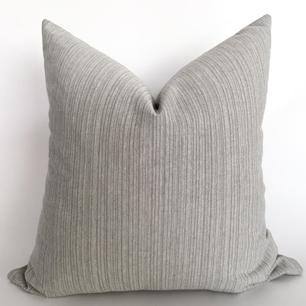 Watermark Gray Pillow Cover