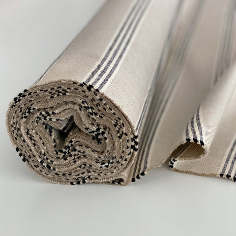 54 Khaki Stripe Ticking Fabric - Per Yard [KHAKI-TICK] - $5.49 :  , Burlap for Wedding and Special Events