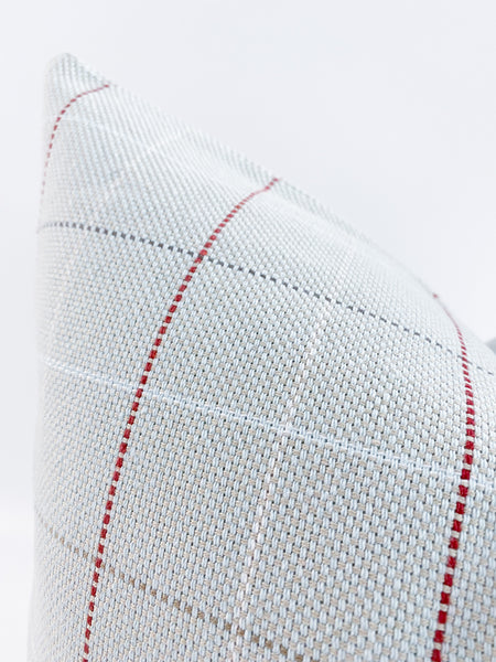 Light Blue Plaid Pillow, Pale Blue Pillow, Blue Pillow Cover, Decorative Pillow Cover, Hackner Home, Boys Room Pillow, Blue Christmas Pillow, Light Blue Pillow Cover, Plaid Pillow Cover for Boys Room