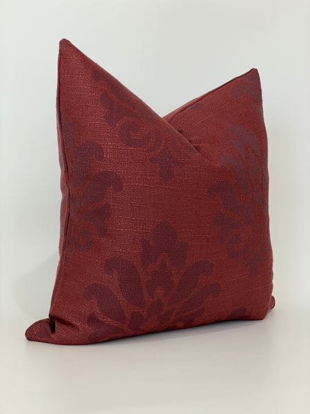 Burgundy Pillow Cover, Maroon Pillows, Brandy Wine Color, Hackner Home, Decorative Pillow Covers, Designer Pillows, Up Scale Pillows, High End Pillows, Christmas Pillows, Living Room Pillows, Bedroom Pillows, Floral Pillows, Cushion Covers, Cushions