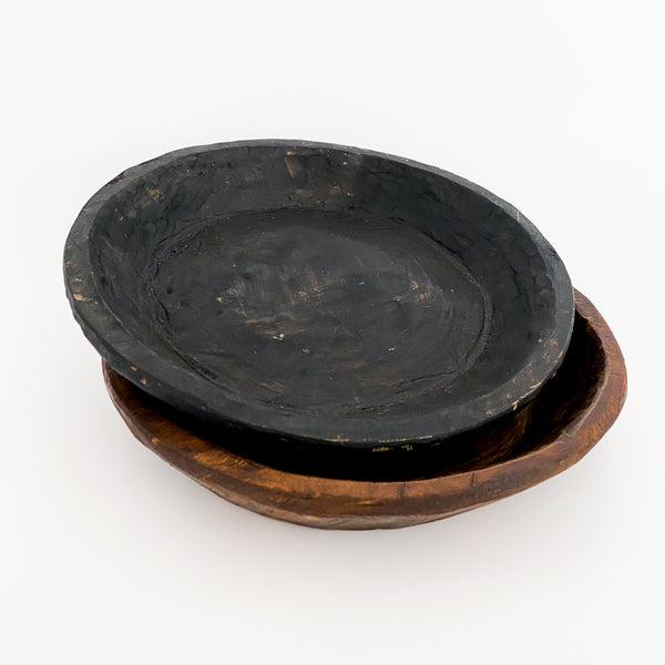 Hand Formed Wooden Dough Bowl