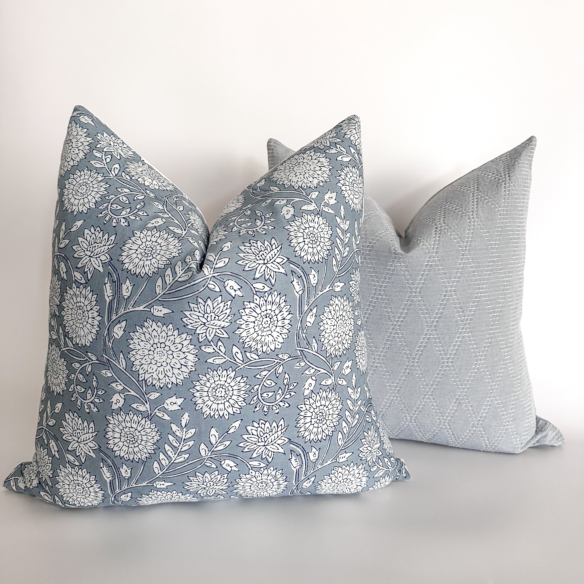 Pastel Blue Pillow Cover