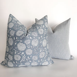 Pastel Blue Pillow Cover